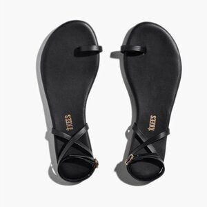 TKEES Phoebe Sandal in black